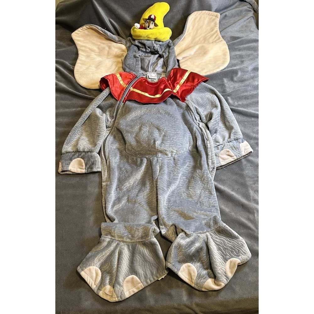 DISNEY STORE 24 months DUMBO PLUSH COSTUME WITH EARS
